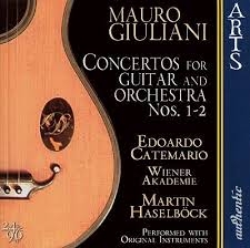 Couverture CONCERTO GUITARE 1,2 de Mauro Giuseppe Serg. GIULIANI