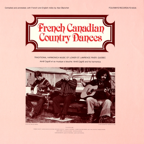 Couverture FRENCH CANADIAN COUNTRY DANCES de Aime CAGNE