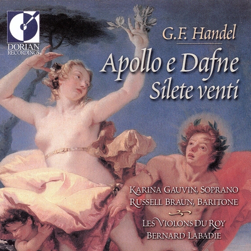 Couverture APOLLO E DAFNE / SILETE VENTI de Georg Friedrich HAENDEL