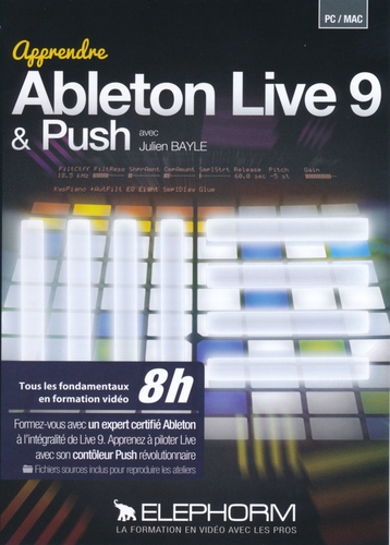 Couverture ABLETON LIVE 9 - LE SEQUENCEUR AUDIO & MIDI