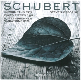 Image du média "IMPROMPTUS D935/ PIANO PIECES D946/ HUTTENBRENNER VARIATIONS de Franz SCHUBERT"