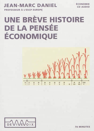 Couverture UNE BRÈVE HISTOIRE DE LA PENSÉE ÉCONOMIQUE de Jean-Marc DANIEL