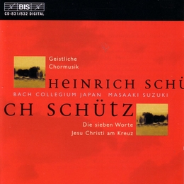 Image du média "GEISTLICHE CHORMUSIK / DIE SIEBEN WORTE AM KREUZ de Heinrich SCHUTZ"