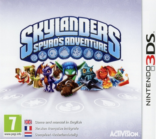 Couverture SKYLANDERS - SPYRO'S ADVENTURE - 3DS