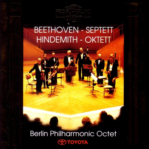 Couverture SEPTUOR OP.20 (+ HINDEMITH: OCTUOR) de Ludwig van BEETHOVEN