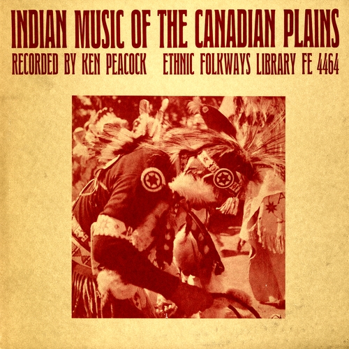 Couverture INDIAN MUSIC OF THE CANADIAN PLAINS