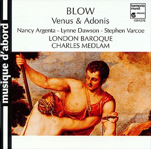 Couverture VENUS AND ADONIS de John BLOW