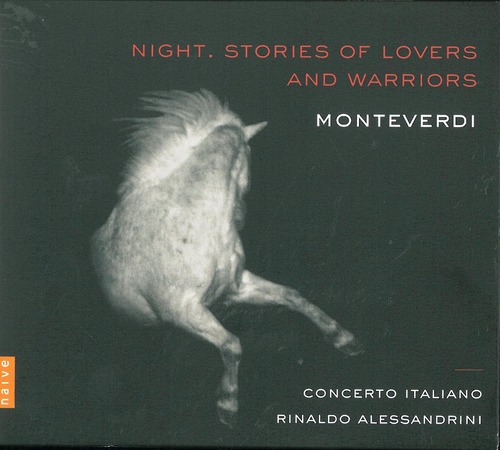 Couverture NIGHT.STORIES OF LOVERS AND WARRIORS de Claudio MONTEVERDI