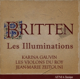 Image du média "LES ILLUMINATIONS / PRELUDE ET FUGUE OP.29 / OP.10 de Benjamin [Lord] BRITTEN"