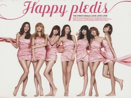 Image du média "THE FIRST SINGLE LOVE LOVE LOVE de HAPPY PLEDIS"