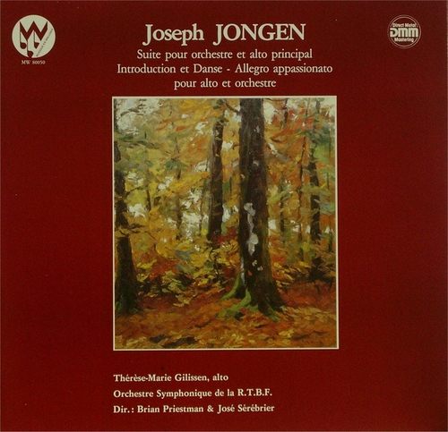 Couverture SUITE ORCHESTRE ALTO OP.48 de Joseph JONGEN