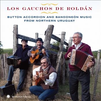 Couverture BUTTON ACCORDION AND BANDONEÓN MUSIC FROM NORTHERN URUGUAY de LOS GAUCHOS DE ROLDÁN