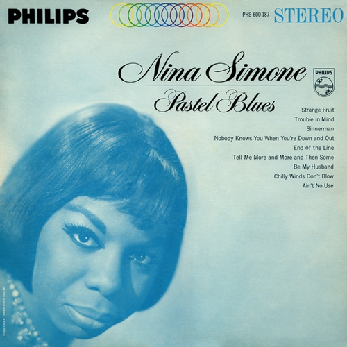 Couverture PASTEL BLUES de Nina SIMONE