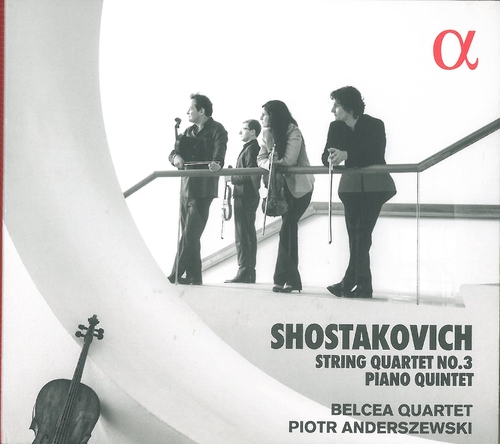 Couverture QUATUOR CORDES 3/ QUINTETTE CLAVIER de Dmitri CHOSTAKOVITCH