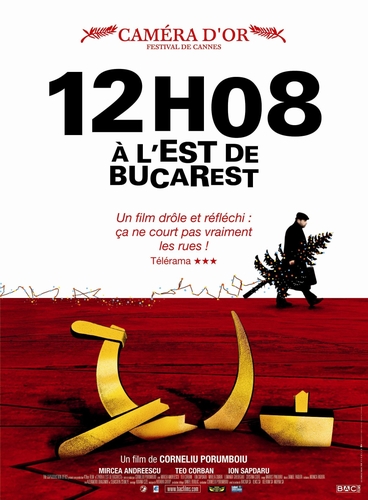 Couverture 12H08 À L'EST DE BUCAREST de Corneliu PORUMBOIU