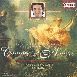 Image du média "CANTATE D'AMORE (+ CALDARA, SCARLATTI) - AXEL KÖHLER de Georg Friedrich HAENDEL"