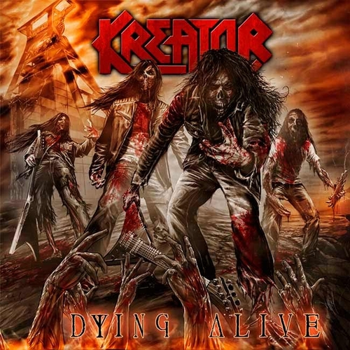 Couverture DYING ALIVE de KREATOR