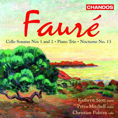 Couverture SONATE VIOLONCELLE 1,2 / NOCTURNE OP.119 / TRIO OP.120 de Gabriel FAURE