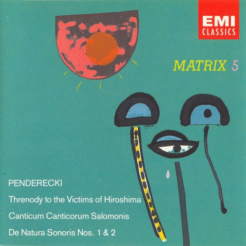 Couverture THRENODIE POUR LES VICTIMES D'HIROSHIMA / CANTICUM / ... de Krzysztof PENDERECKI