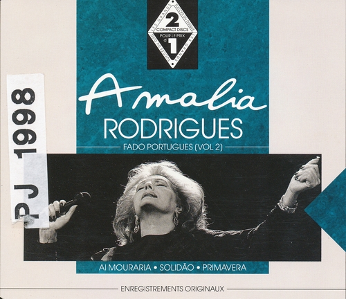 Couverture AMÁLIA RODRIGUES VOL.2: FOI DEUS de Amália RODRIGUES