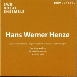 Image du média "LIEDER VON EINER INSEL/ ORPHEUS BEHIND THE WIRE/ FÜNF MADRIG de Hans Werner HENZE"