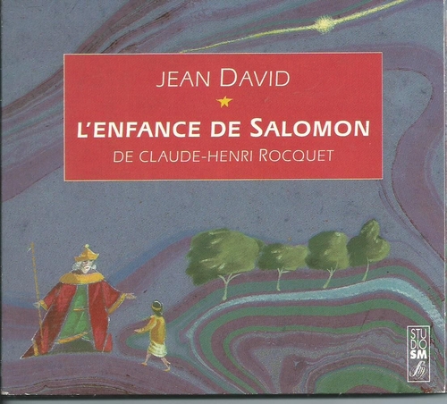 Couverture L'ENFANCE DE SALOMON de Jean DAVID