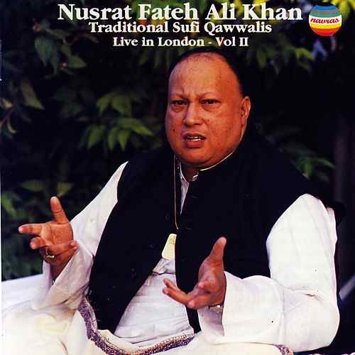 Couverture TRADITIONAL SUFI QAWWALIS, LIVE IN LONDON VOL. 2 de Nusrat Fateh Ali KHAN