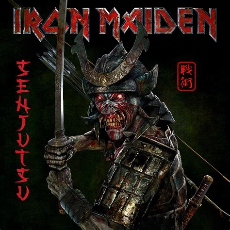 Couverture SENJUTSU de IRON MAIDEN