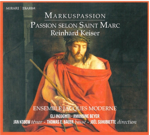 Couverture PASSION SELON SAINT-MARC de Reinhard KEISER