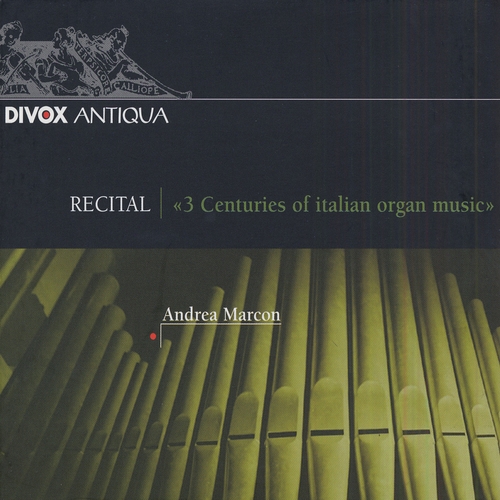 Couverture 3 SIÈCLES DE MUSIQUE D'ORGUE EN ITALIE