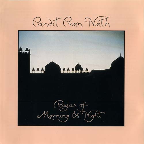 Couverture RAGAS OF MORNING & NIGHT de Pran NATH