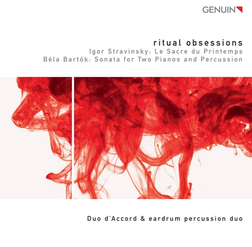 Couverture RITUAL OBSESSIONS - SACRE DU PRINTEMPS (+ BARTOK) de Igor STRAVINSKY