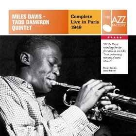 Couverture COMPLETE LIVE IN PARIS 1949 de Miles DAVIS-TADD DAMERON QUINTET