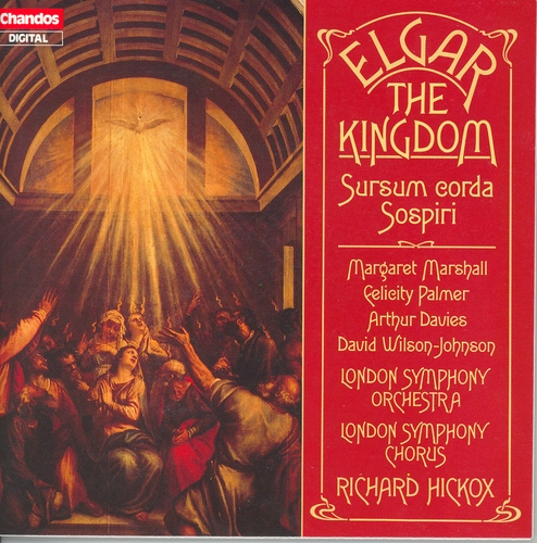 Couverture THE KINGDOM / SURSUM CORDA / SOSPIRI de Edward [Sir] ELGAR