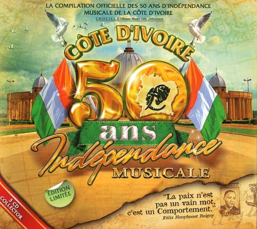 Couverture CÔTE D'IVOIRE: 50 ANS D'INDÉPENDANCE MUSICALE