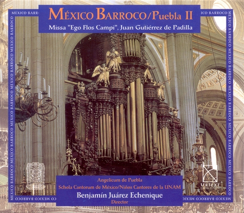 Couverture MEXICO BARROCO PUEBLA II - GUTIERREZ DE PADILLA: MISSA ...