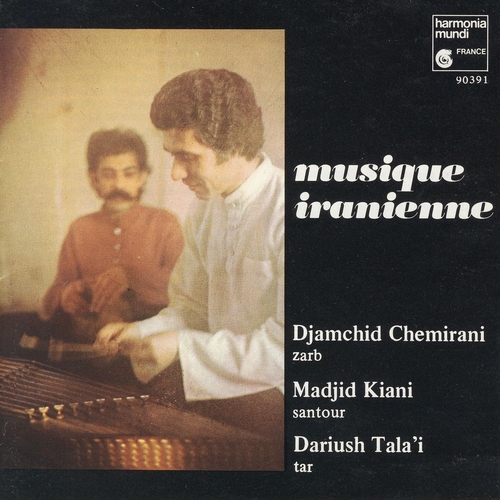 Couverture MUSIQUE IRANIENNE de Djamchid CHEMIRANI, MADJID KIANI, DARIUSH TALA'I