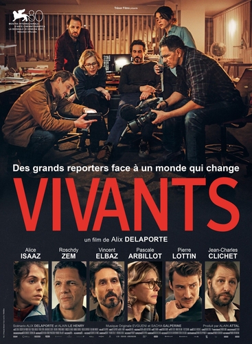 Couverture VIVANTS de Alix DELAPORTE