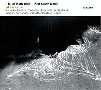 Couverture MONODIA de Tigran MANSURIAN