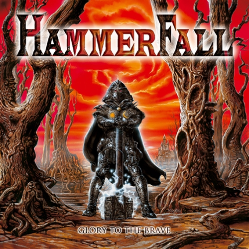 Couverture GLORY TO THE BRAVE de HAMMERFALL