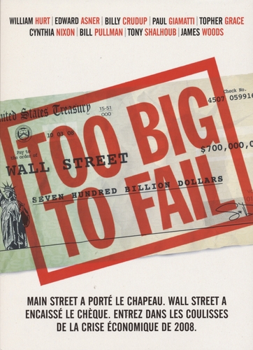 Couverture TOO BIG TO FAIL de Curtis HANSON