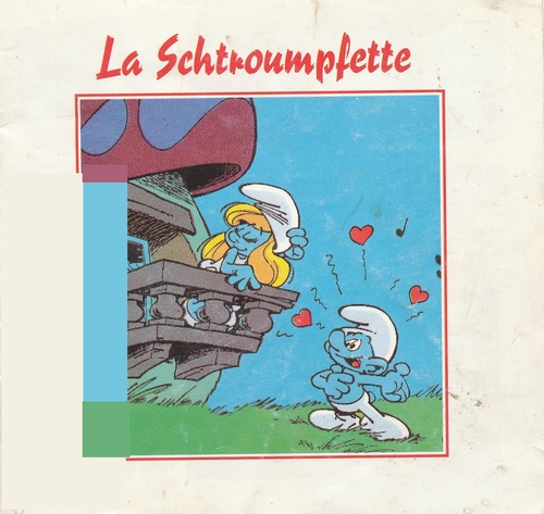 Couverture LA SCHTROUMPFETTE de LES SCHTROUMPFS