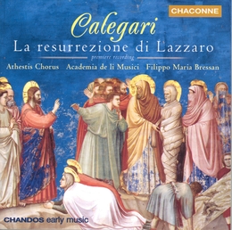 Image du média "LA RESURREZIONE DI LAZZARO de Antonio CALEGARI"