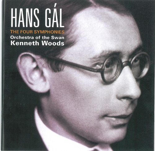 Couverture THE FOUR SYMPHONIES de Hans GAL