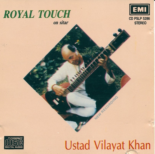 Couverture ROYAL TOUCH ON SITAR de Vilayat KHAN