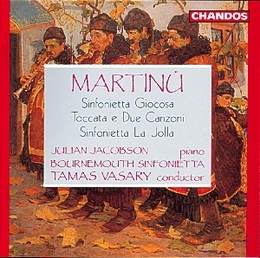 Image du média "SINFONIETTA GIOCOSA / TOCCATA E DUE CANZONI / SINF.LA JOLLA de Bohuslav MARTINU"