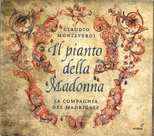 Couverture PIANTO DELLA MADONNA de Claudio MONTEVERDI