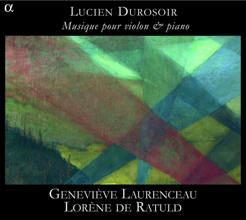 Couverture MUSIQUE POUR VIOLON & PIANO de Lucien DUROSOIR