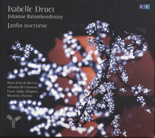 Couverture ISABELLE DRUET: JARDIN NOCTURNE