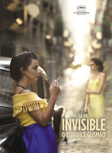 Couverture LA VIE INVISIBLE D'EURÍDICE GUSMÃO de Karim AÏNOUZ